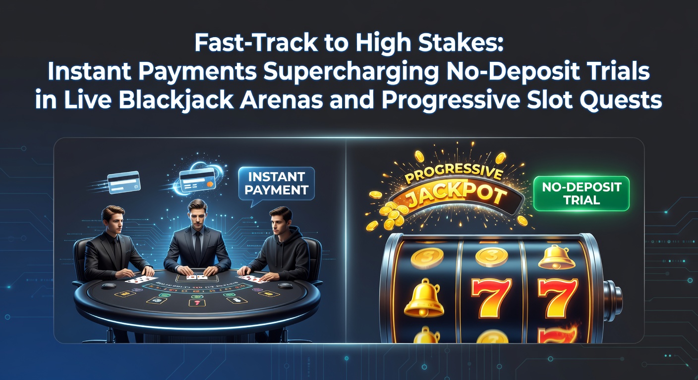 Dynamic live blackjack table with instant payment notifications flashing on screen, players engaging in high-stakes action alongside progressive slot jackpot counters ticking upward