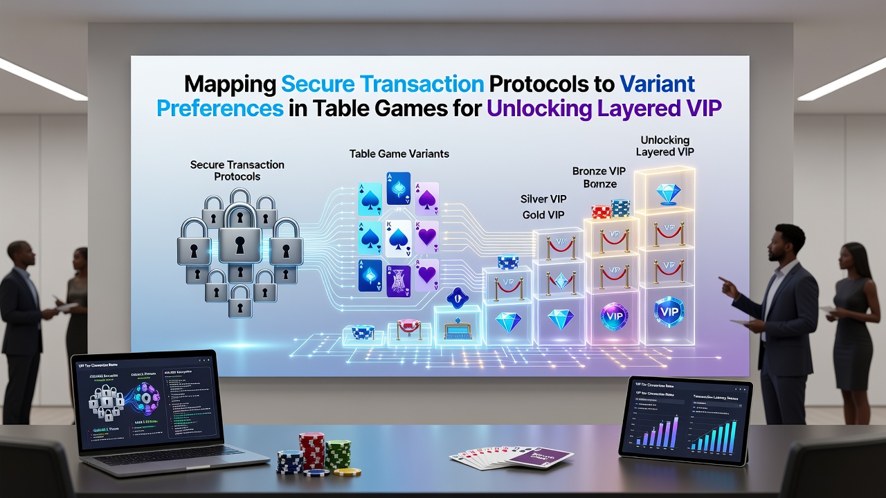 Mobile app screenshot displaying mapped payment protocols next to blackjack and roulette variant options with VIP reward progress bars
