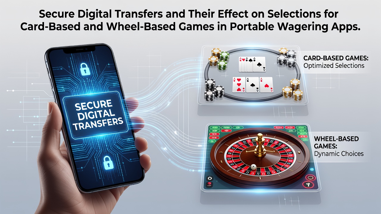 Secure payment interface on a mobile wagering app showing encrypted transaction details for card and wheel games